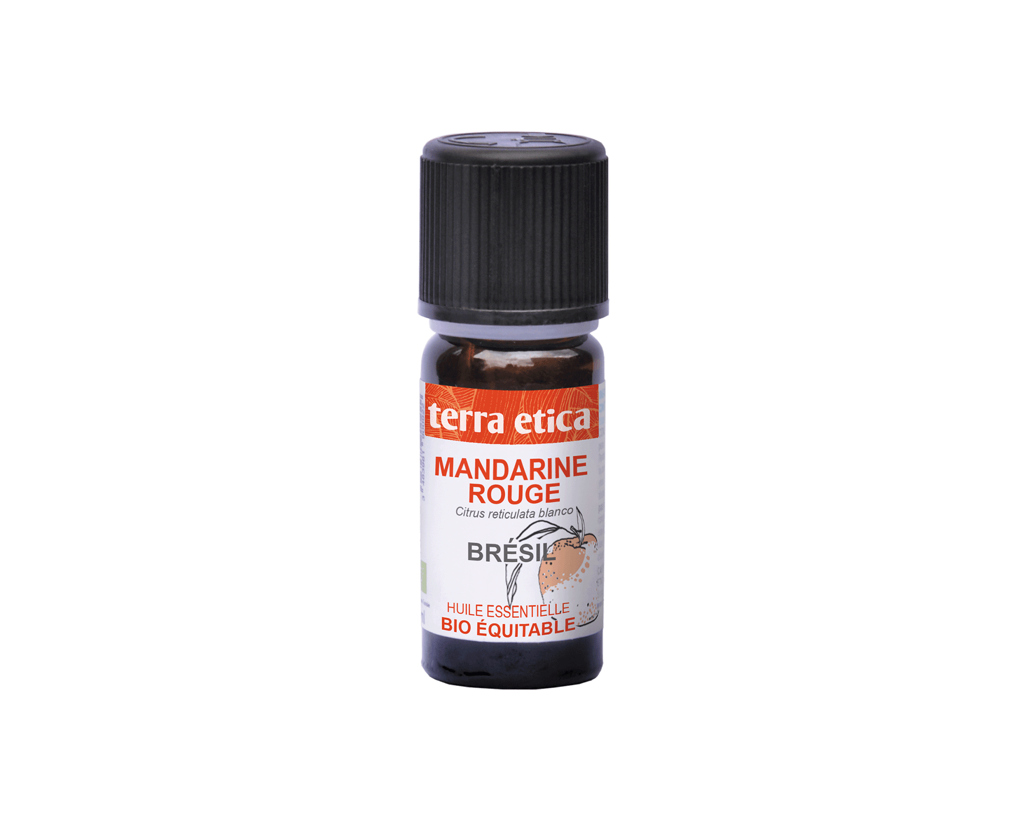 Terra Etica - Pure huile essentielle Mandarine rouge biologique et équitable
