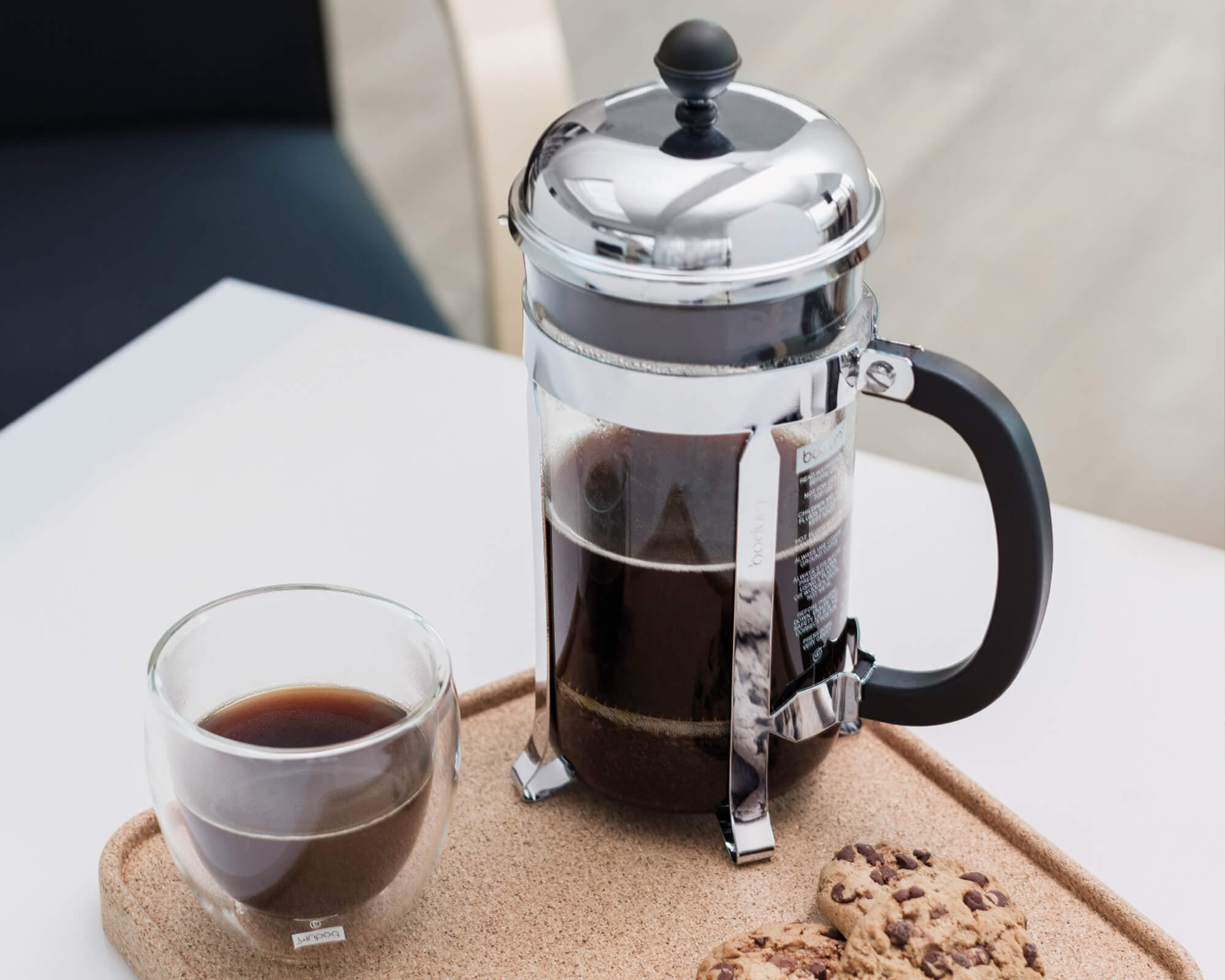 BODUM® - Cafetière à piston CAFFETTIERA 1,0 L - Noir