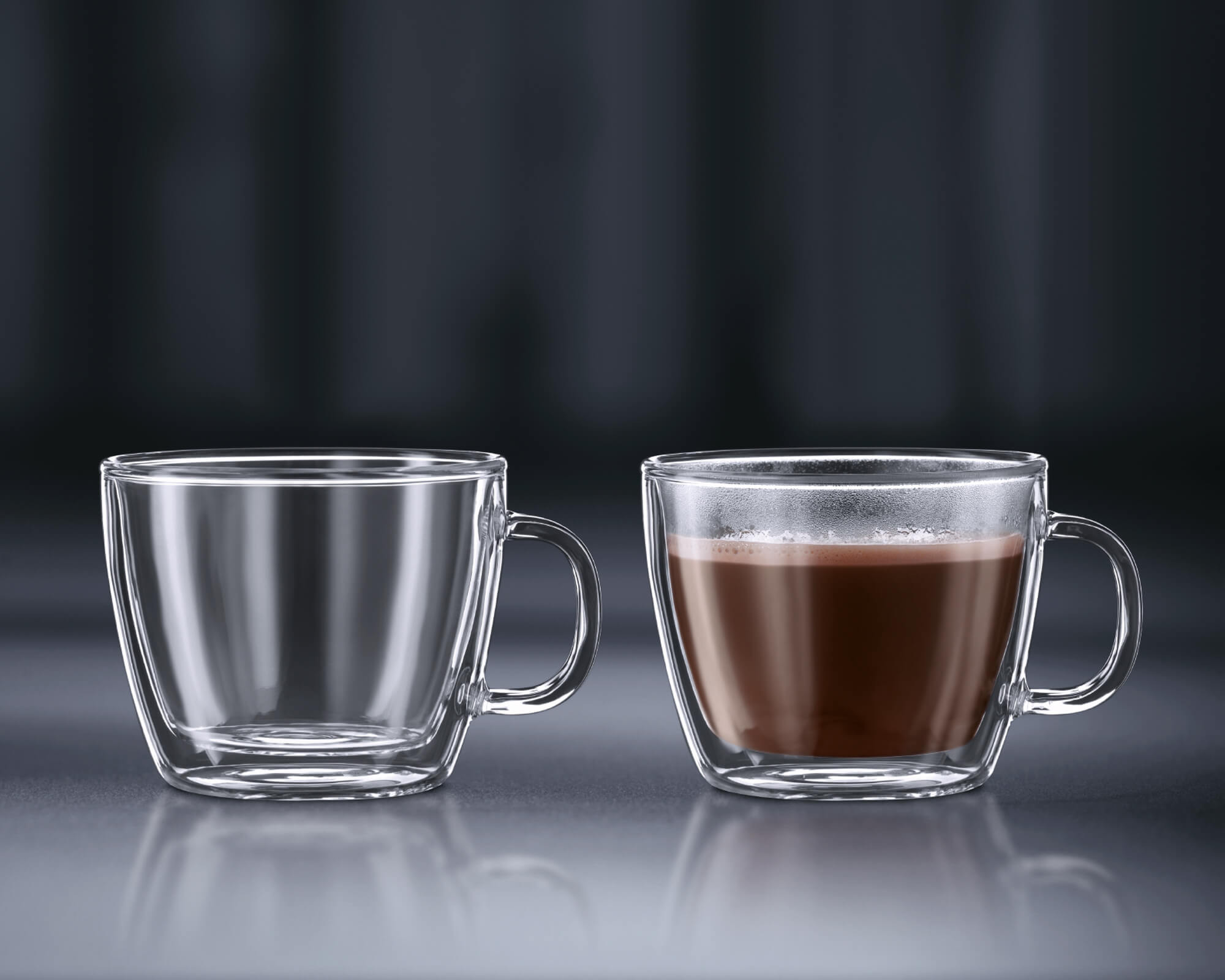 Set de 2 tasses latte Bistro de Bodum I Café Michel