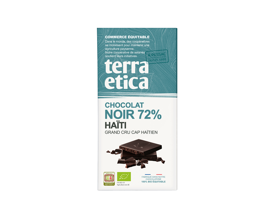 Chocolat Noir bio et équitable 78% cacao du Guatemala I Terra Etica