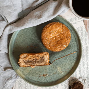 Recette : Gâteau basque au café